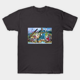 The Cultural Historian Dr RGST The World's Cop T-Shirt